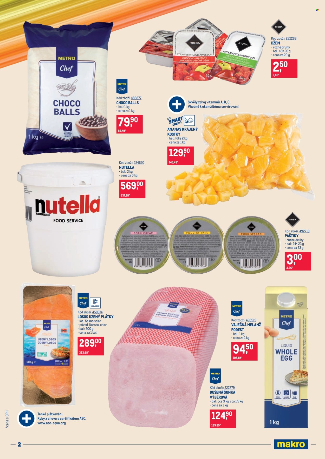 Leták MAKRO - 9. 9. 2026 - 6. 10. 2026. Strana 2