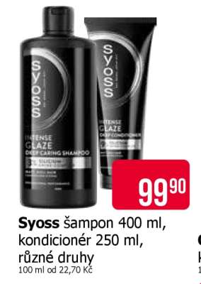 Syoss šampon 400 ml, kondicionér 250 ml