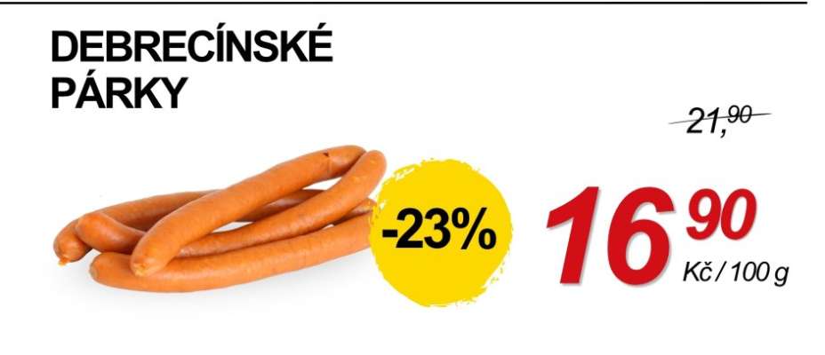 Debrecínské párky*
