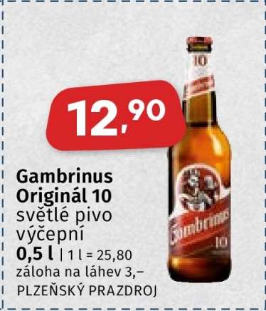 Gambrinus Originál 10