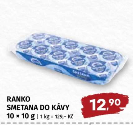 RANKO SMETANA DO KÁVY