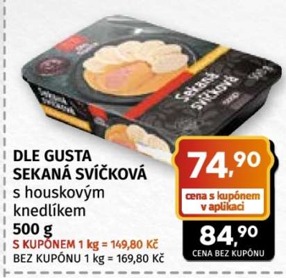 DLE GUSTA SEKANÁ SVÍČKOVÁ
