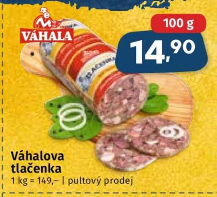 Váhalova tlačenka