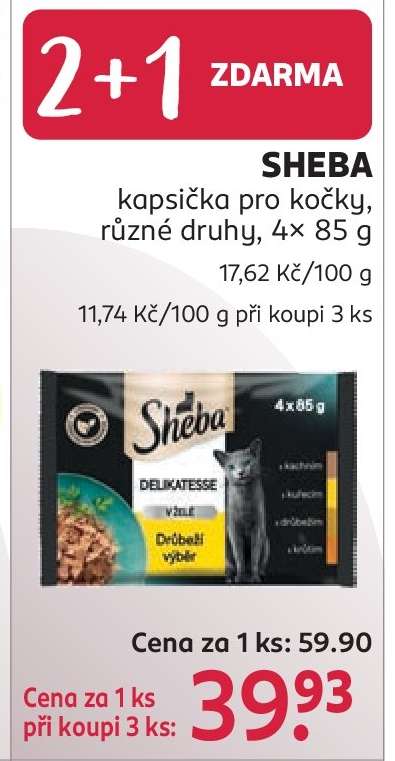 Sheba Kapsička pro kočky