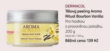 DERMACOL Tělový peeling Aroma Ritual Bourbon Vanilla