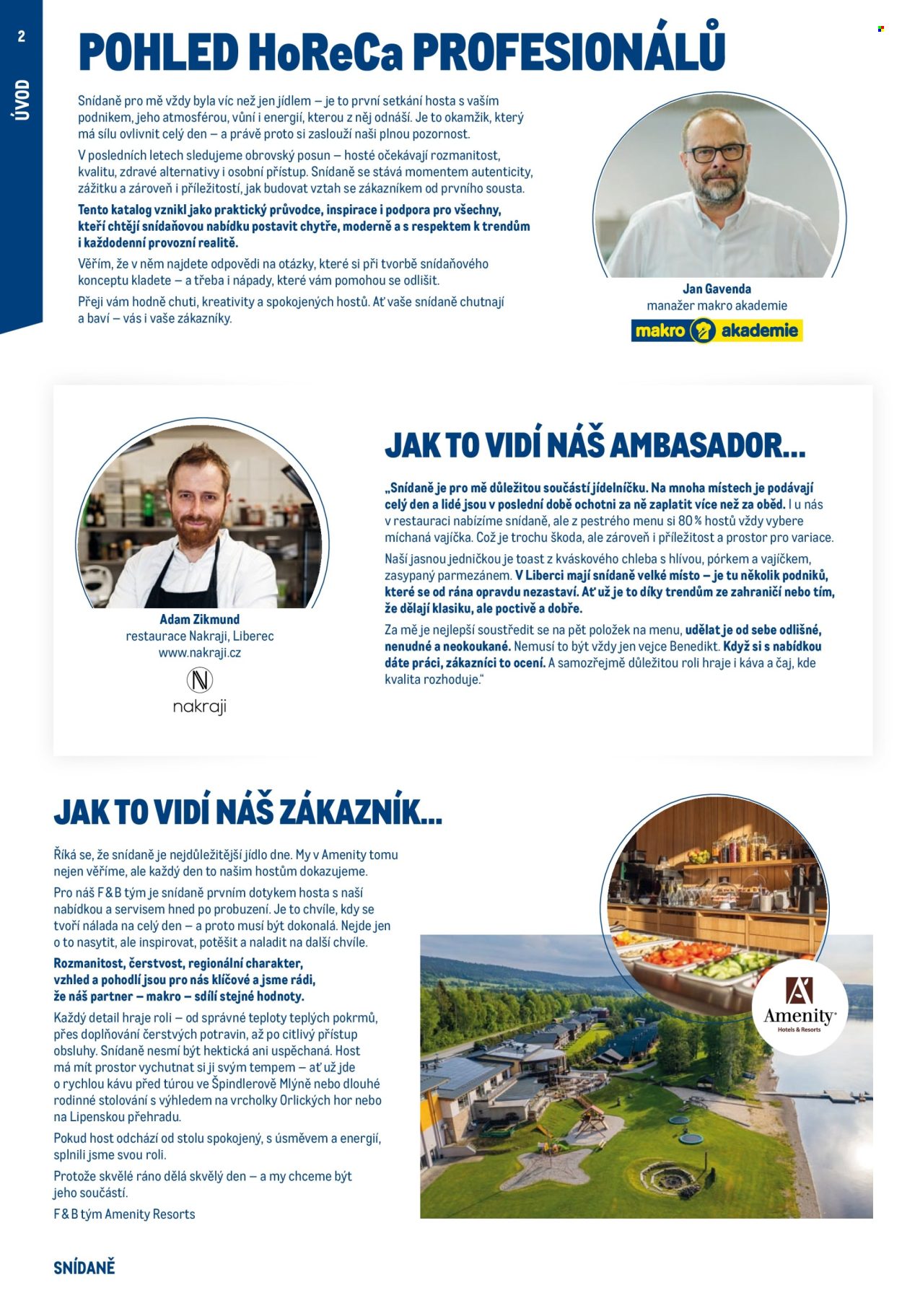 Leták MAKRO. Strana 2
