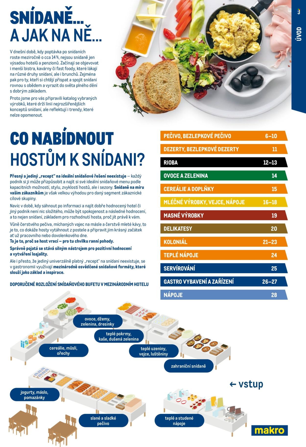 Leták MAKRO. Strana 3