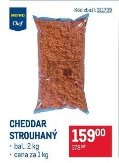 Cheddar strouhaný