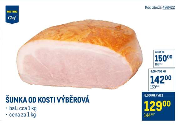 Šunka od kosti výběrová*