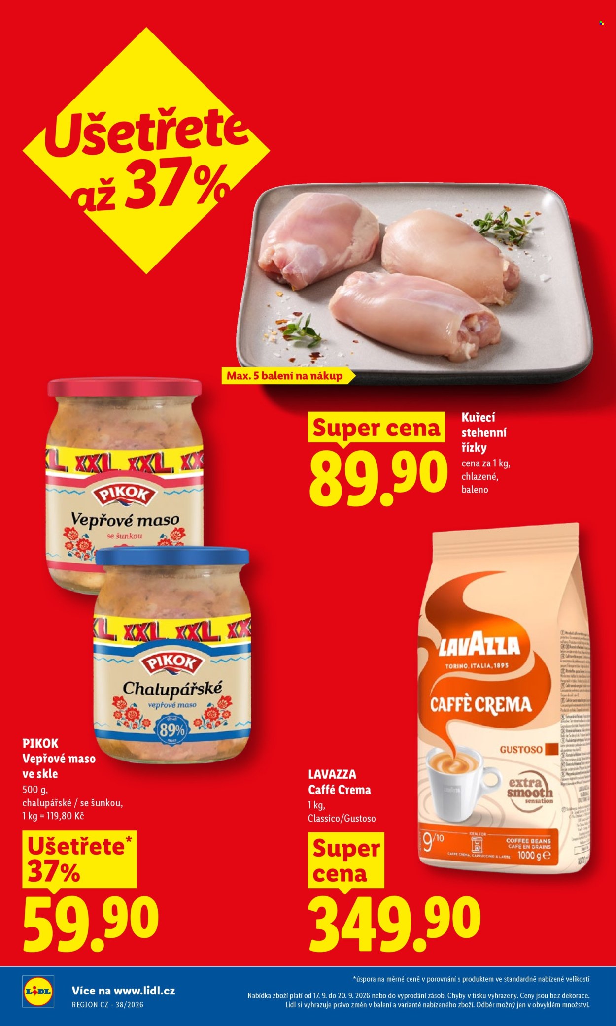Leták Lidl - 17. 9. 2026 - 20. 9. 2026. Strana 2
