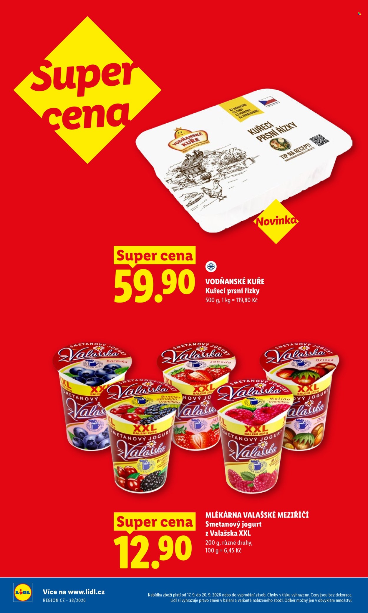 Leták Lidl - 17. 9. 2026 - 20. 9. 2026. Strana 4