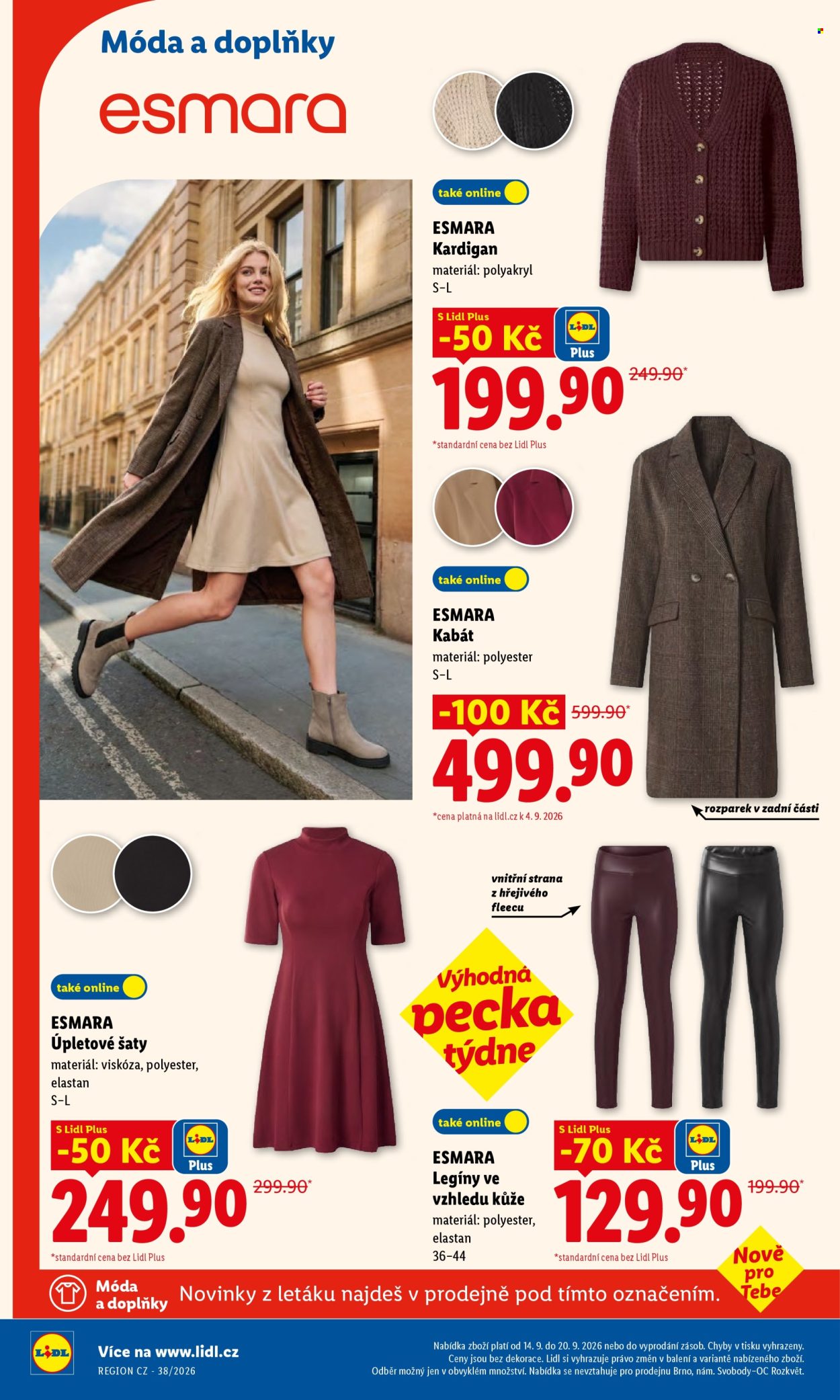 Leták Lidl - 14. 9. 2026 - 20. 9. 2026. Strana 4
