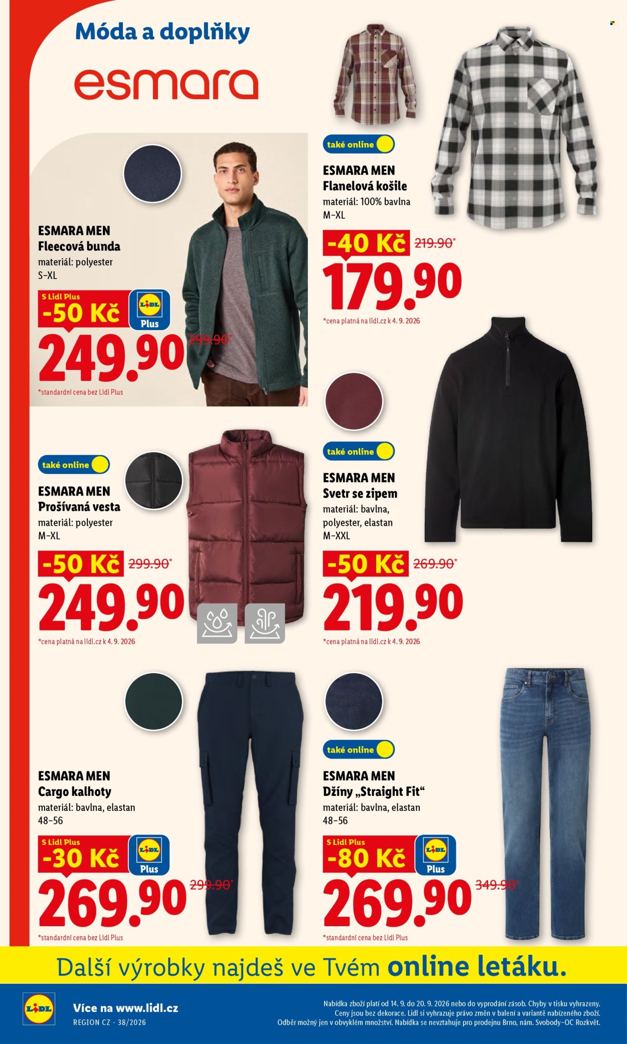 Leták Lidl - 14. 9. 2026 - 20. 9. 2026. Strana 6