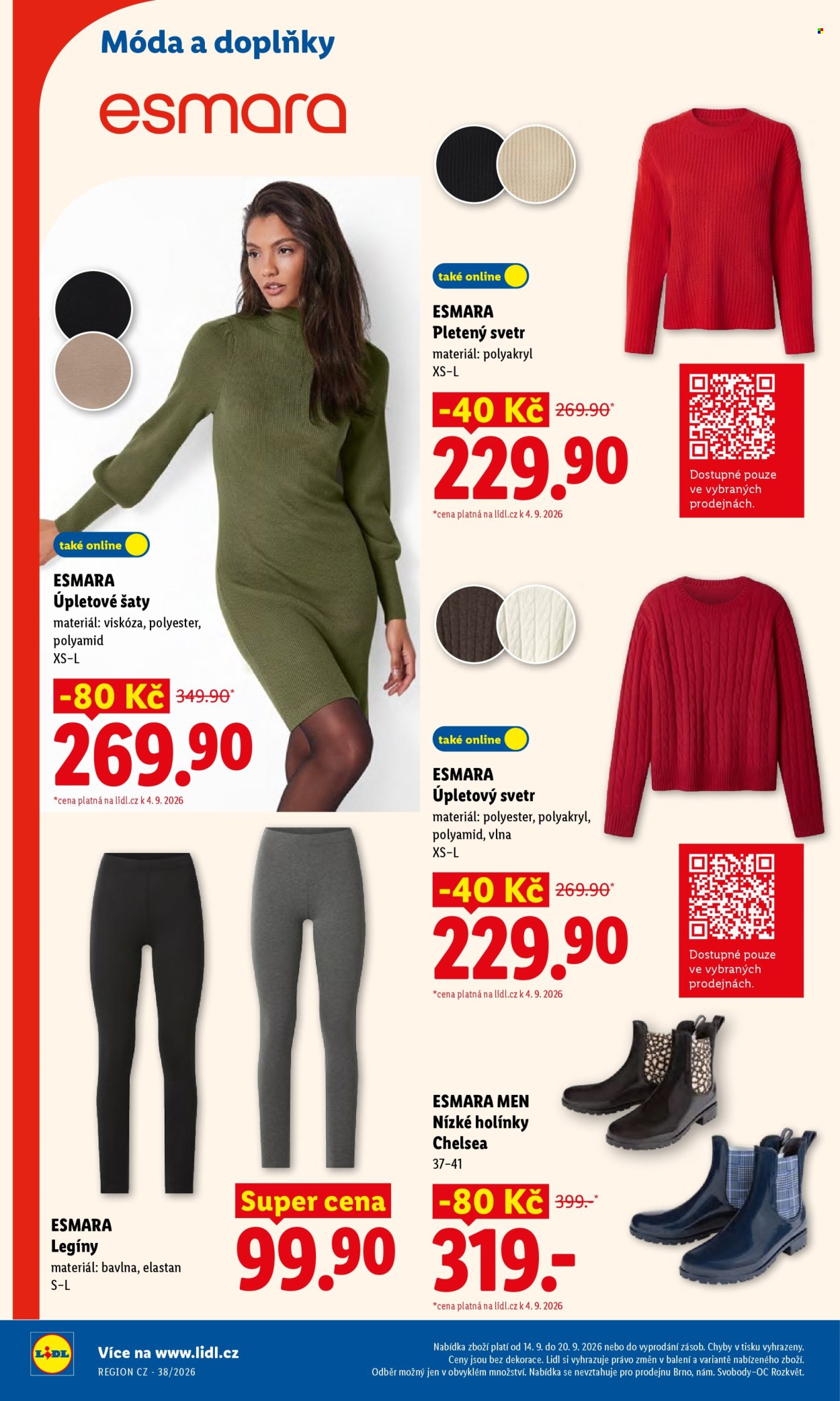 Leták Lidl - 14. 9. 2026 - 20. 9. 2026. Strana 8