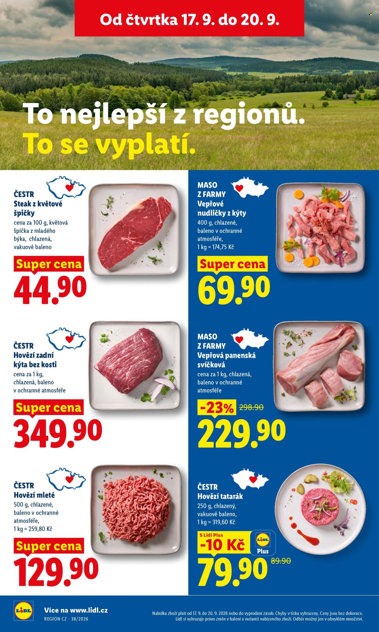 Leták Lidl - 17. 9. 2026 - 20. 9. 2026. Strana 12