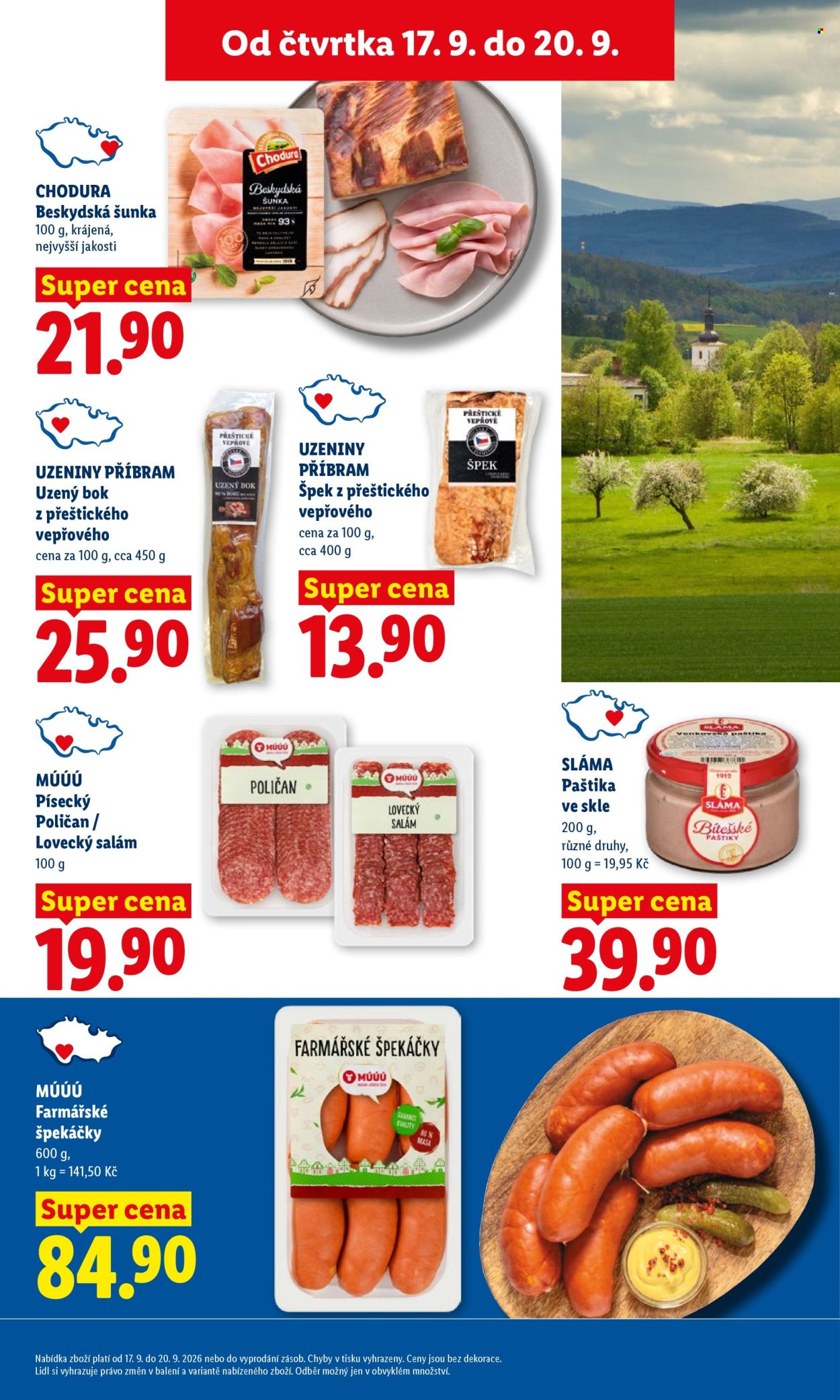 Leták Lidl - 17. 9. 2026 - 20. 9. 2026. Strana 13