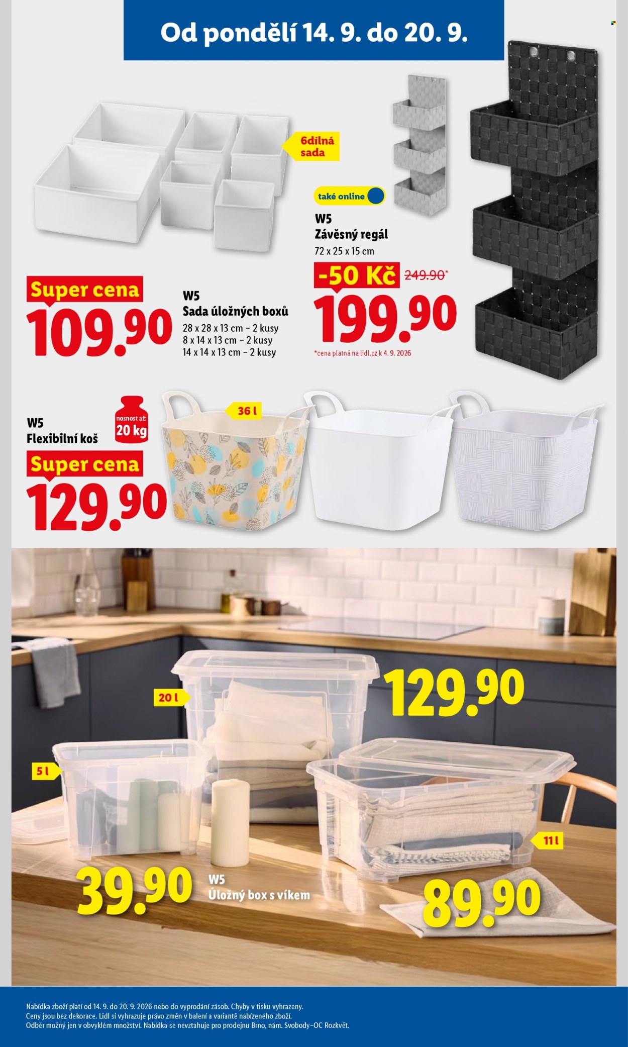 Leták Lidl - 14. 9. 2026 - 20. 9. 2026. Strana 13