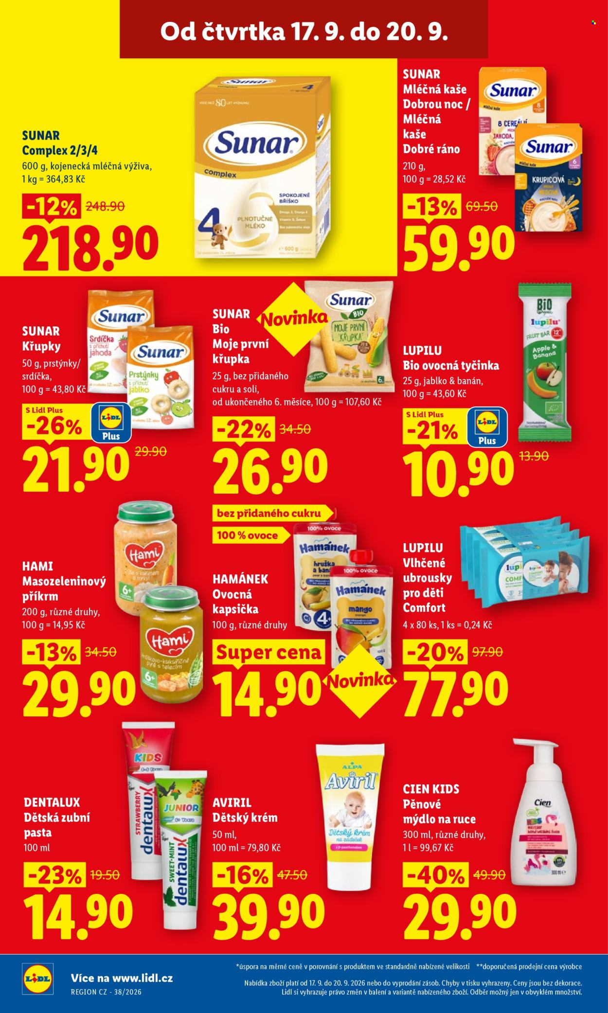 Leták Lidl - 17. 9. 2026 - 20. 9. 2026. Strana 24