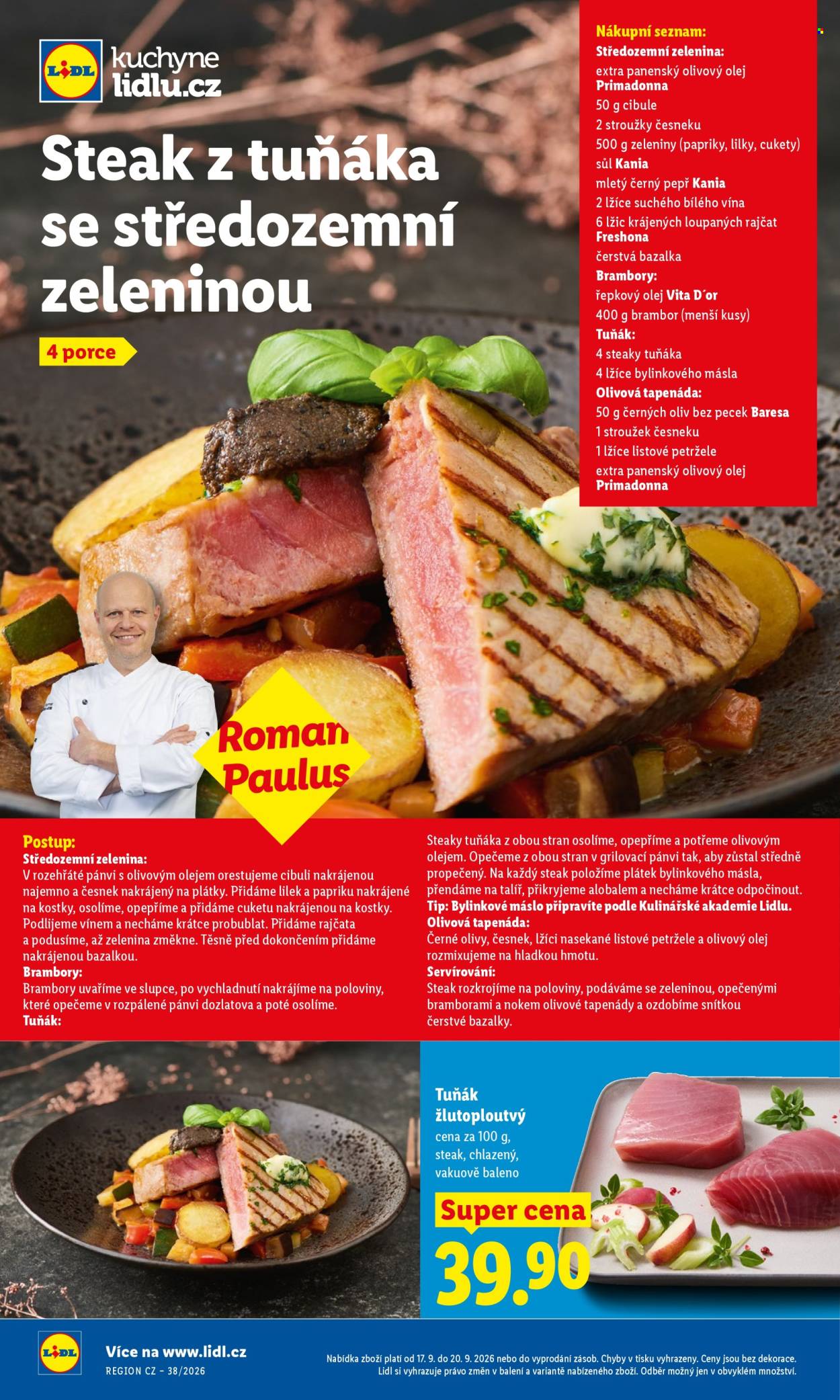 Leták Lidl - 17. 9. 2026 - 20. 9. 2026. Strana 26