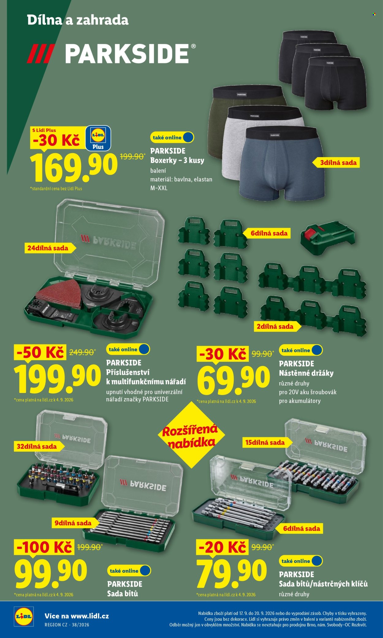 Leták Lidl - 14. 9. 2026 - 20. 9. 2026. Strana 24