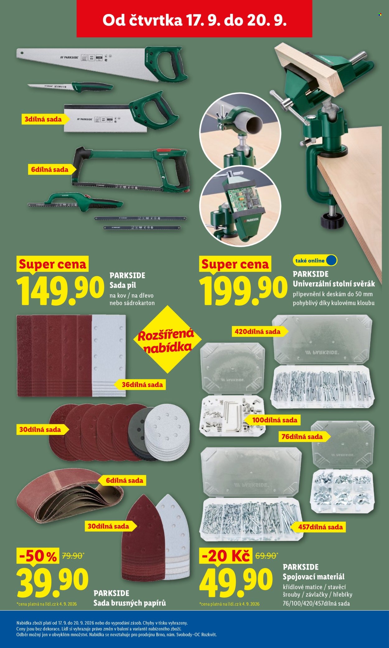 Leták Lidl - 14. 9. 2026 - 20. 9. 2026. Strana 25