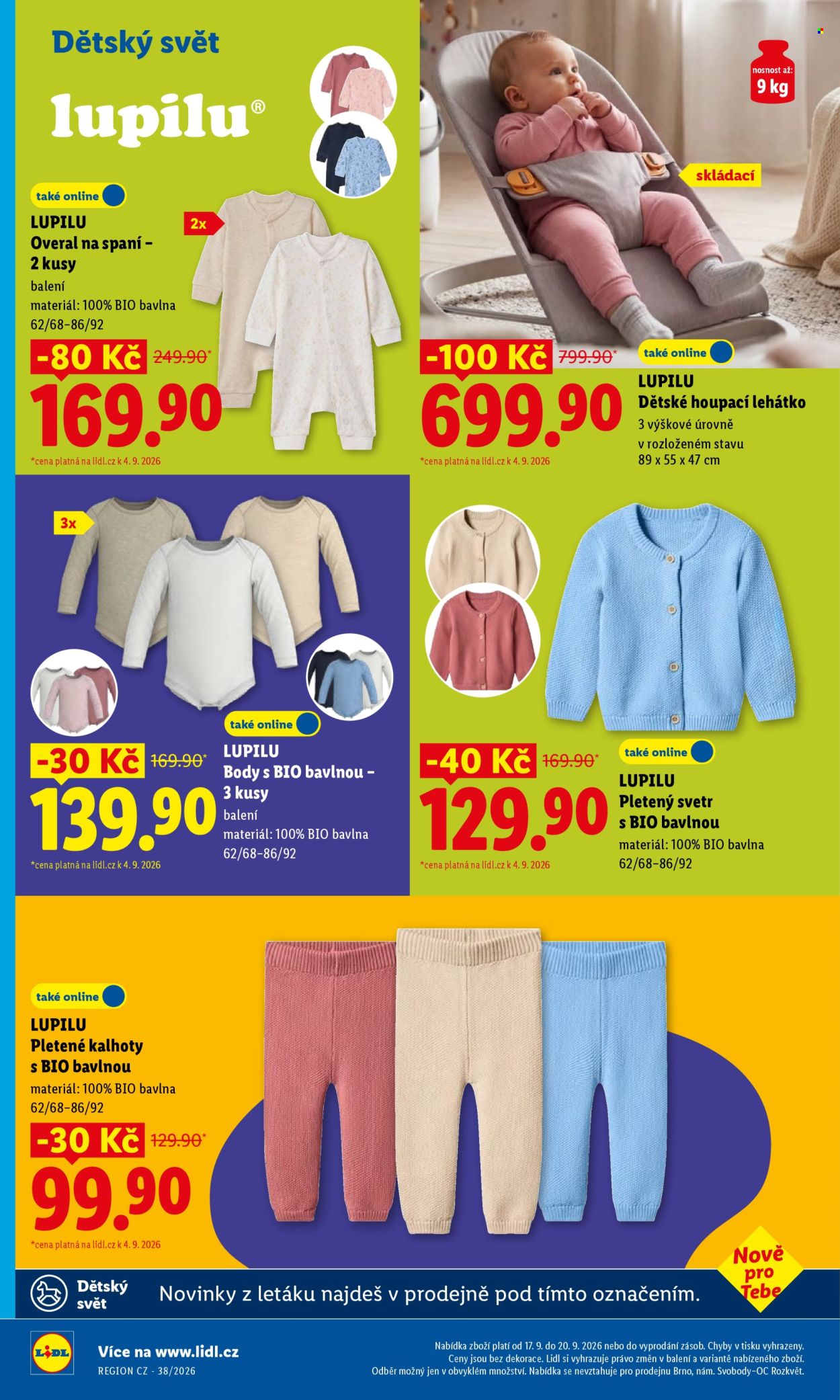 Leták Lidl - 14. 9. 2026 - 20. 9. 2026. Strana 26