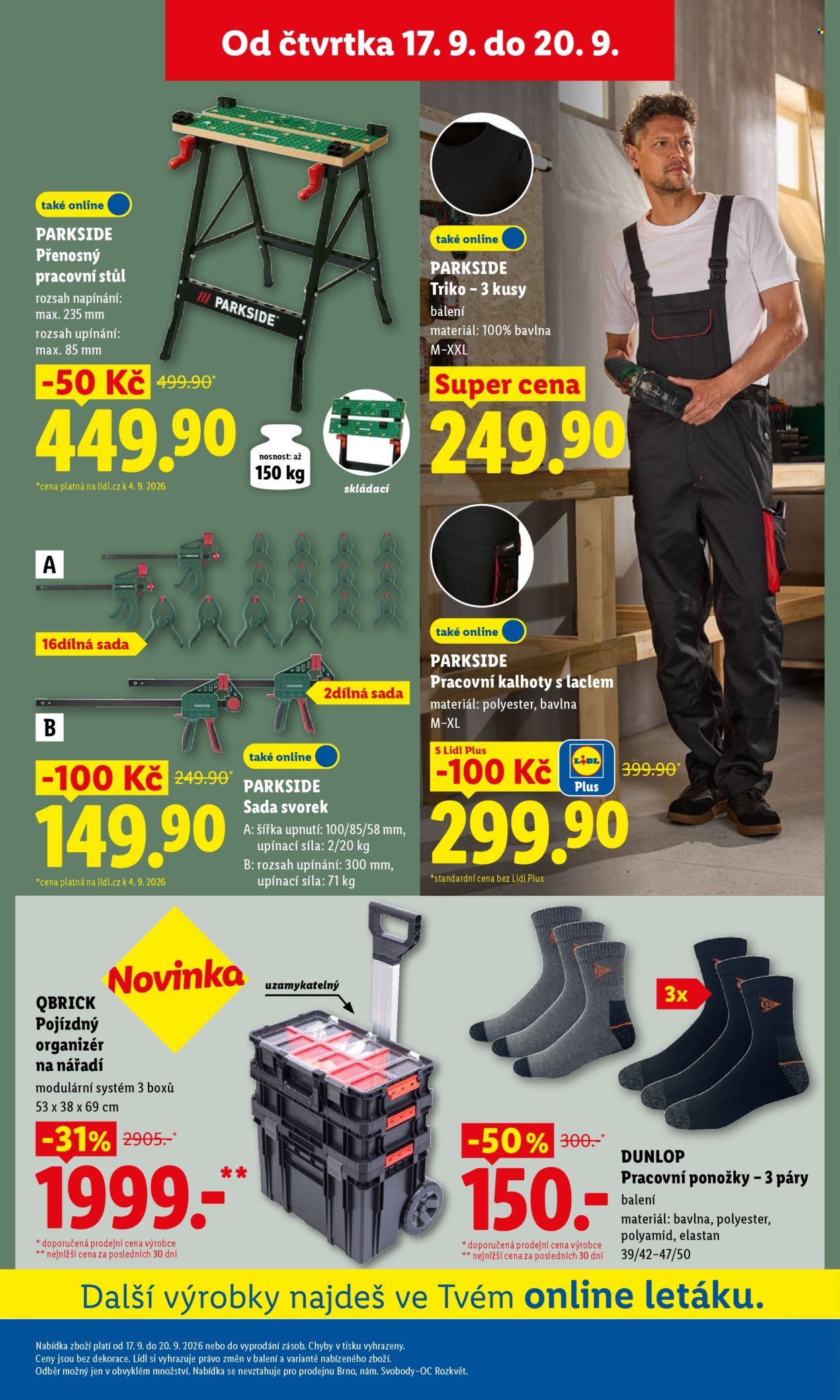 Leták Lidl - 17. 9. 2026 - 20. 9. 2026. Strana 31