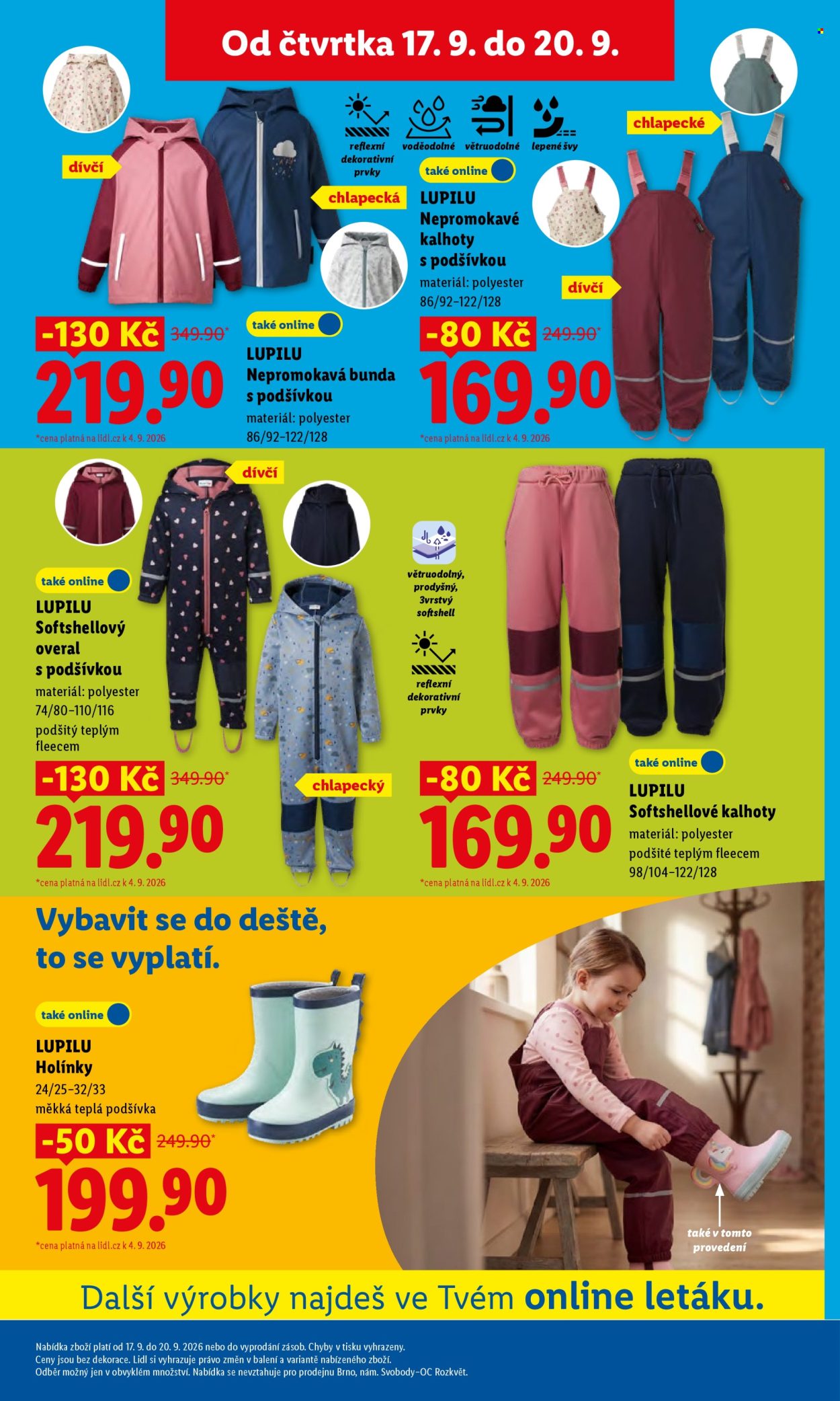 Leták Lidl - 17. 9. 2026 - 20. 9. 2026. Strana 35