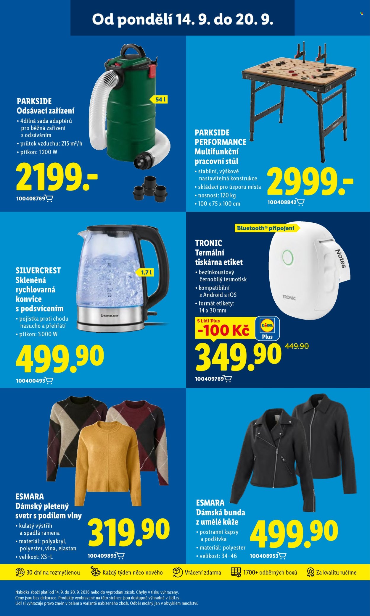 Leták Lidl - 17. 9. 2026 - 20. 9. 2026. Strana 39