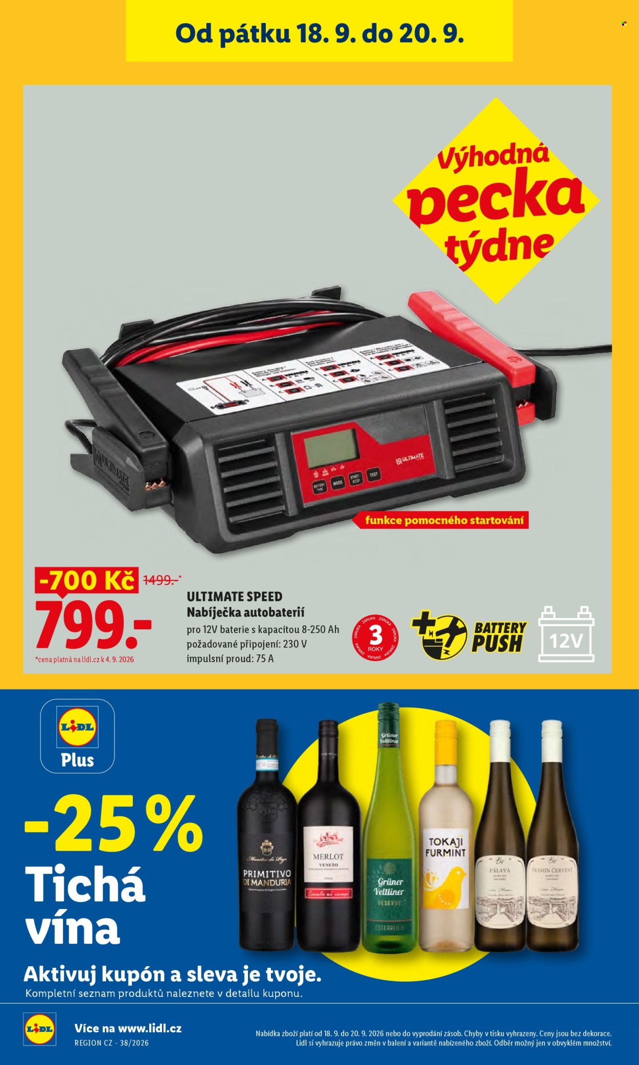 Leták Lidl - 17. 9. 2026 - 20. 9. 2026. Strana 40