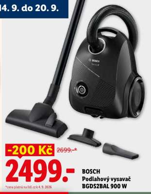 BOSCH Podlahový vysavač BGDS2BAL 900 W