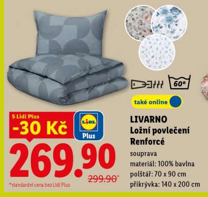 Livarno Ložní povlečení Renforcé