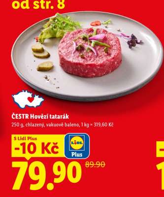 ČESTR Hovězí tatarák