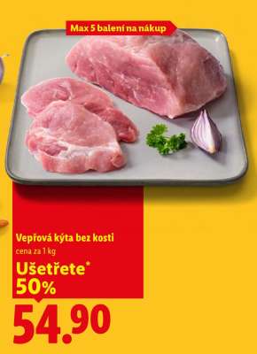 Vepřová kýta bez kosti