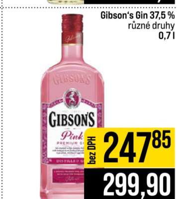 Gibson‘s Gin 37,5