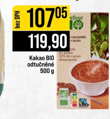 Kakao BIO odtučněné 500 g