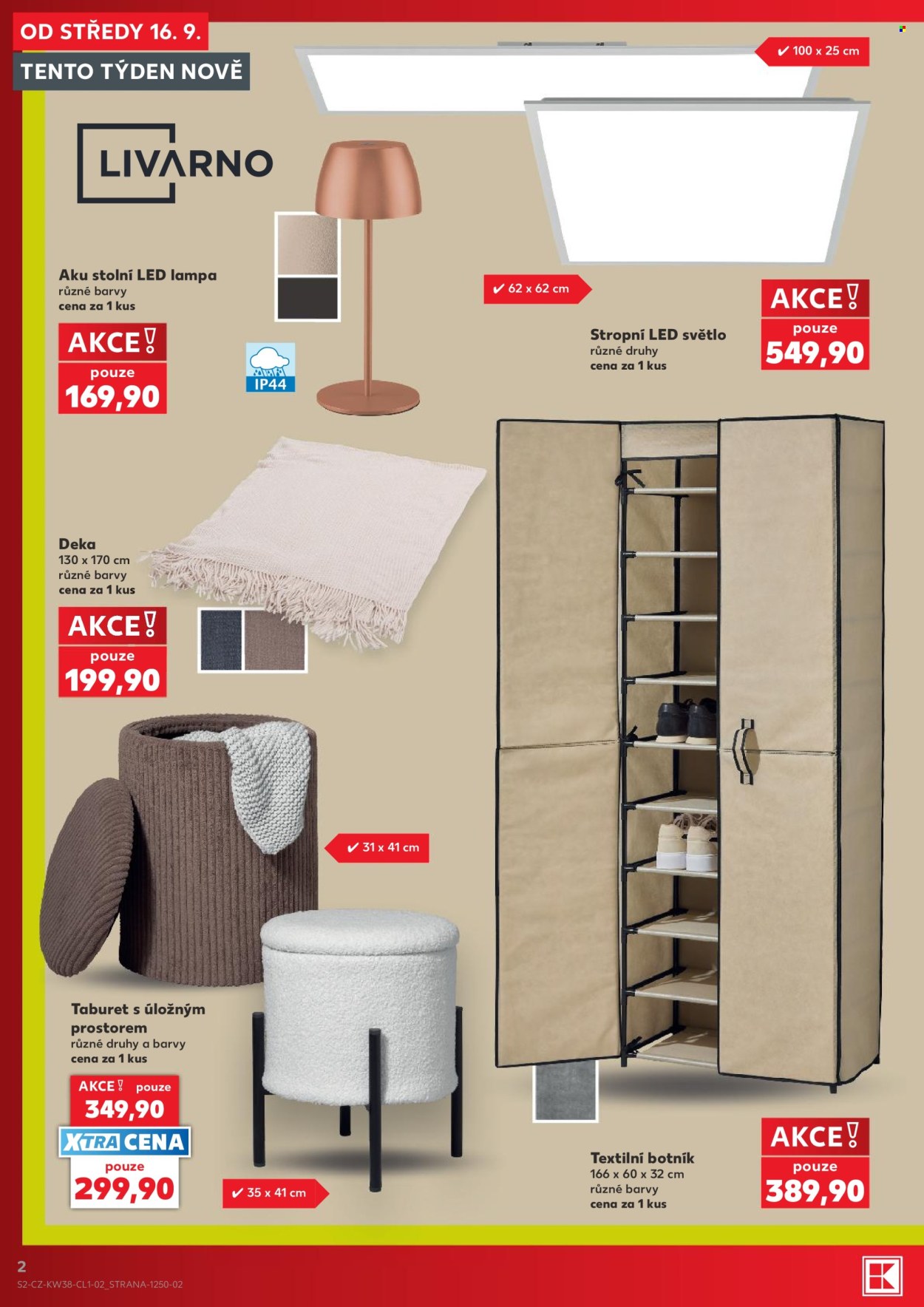 Leták Kaufland - 16. 9. 2026 - 22. 9. 2026. Strana 2