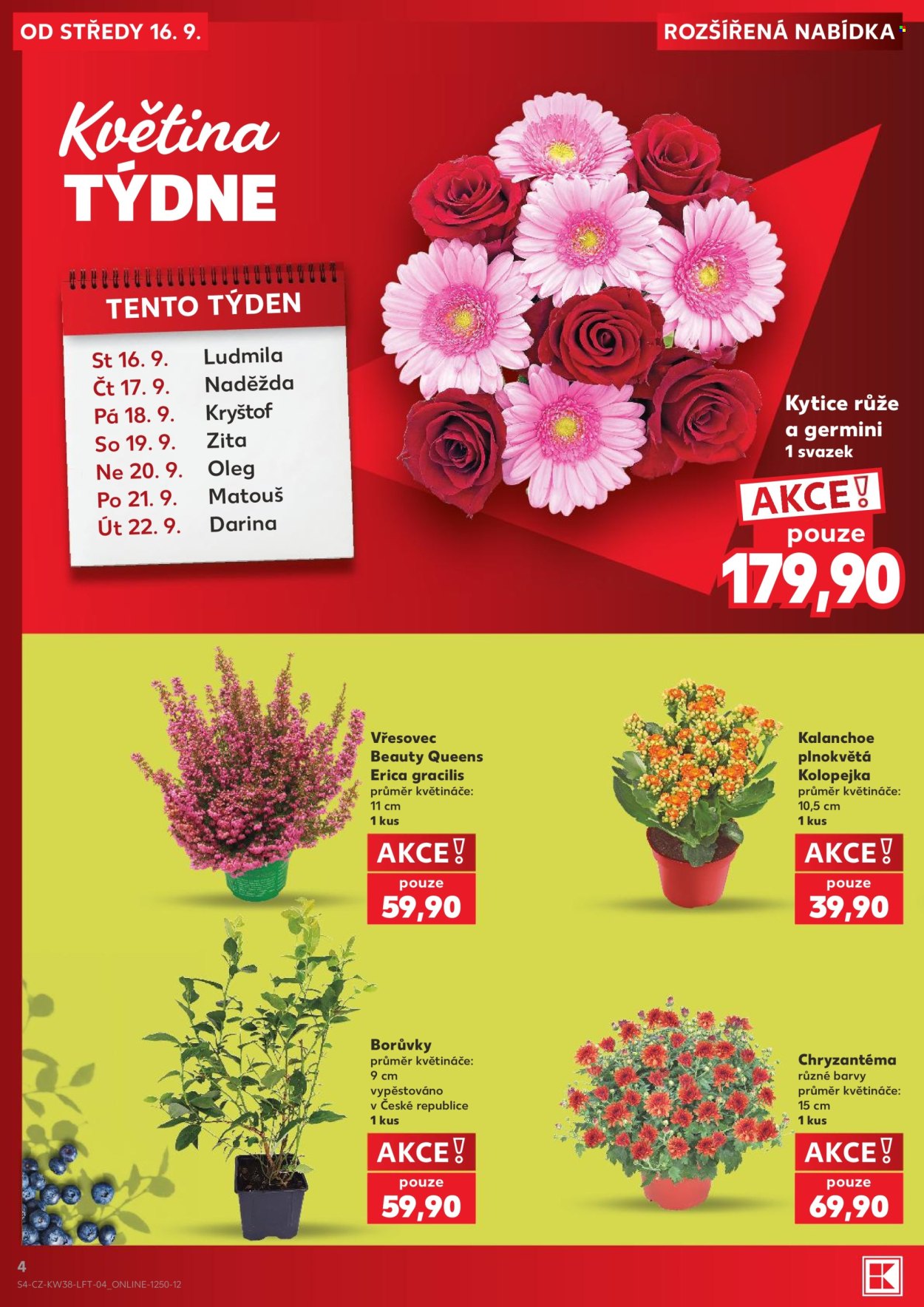 Leták Kaufland - 16. 9. 2026 - 22. 9. 2026. Strana 4