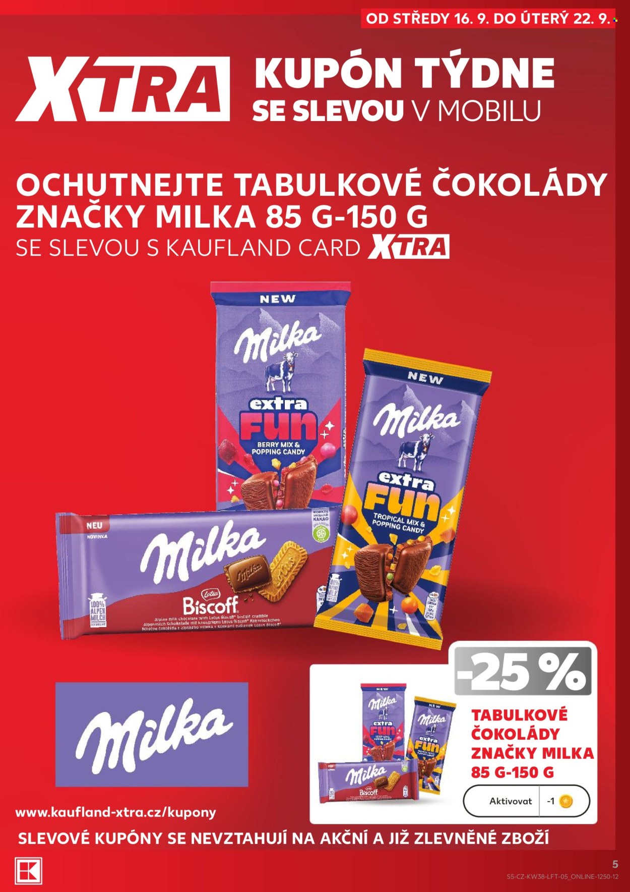 Leták Kaufland - 16. 9. 2026 - 22. 9. 2026. Strana 5