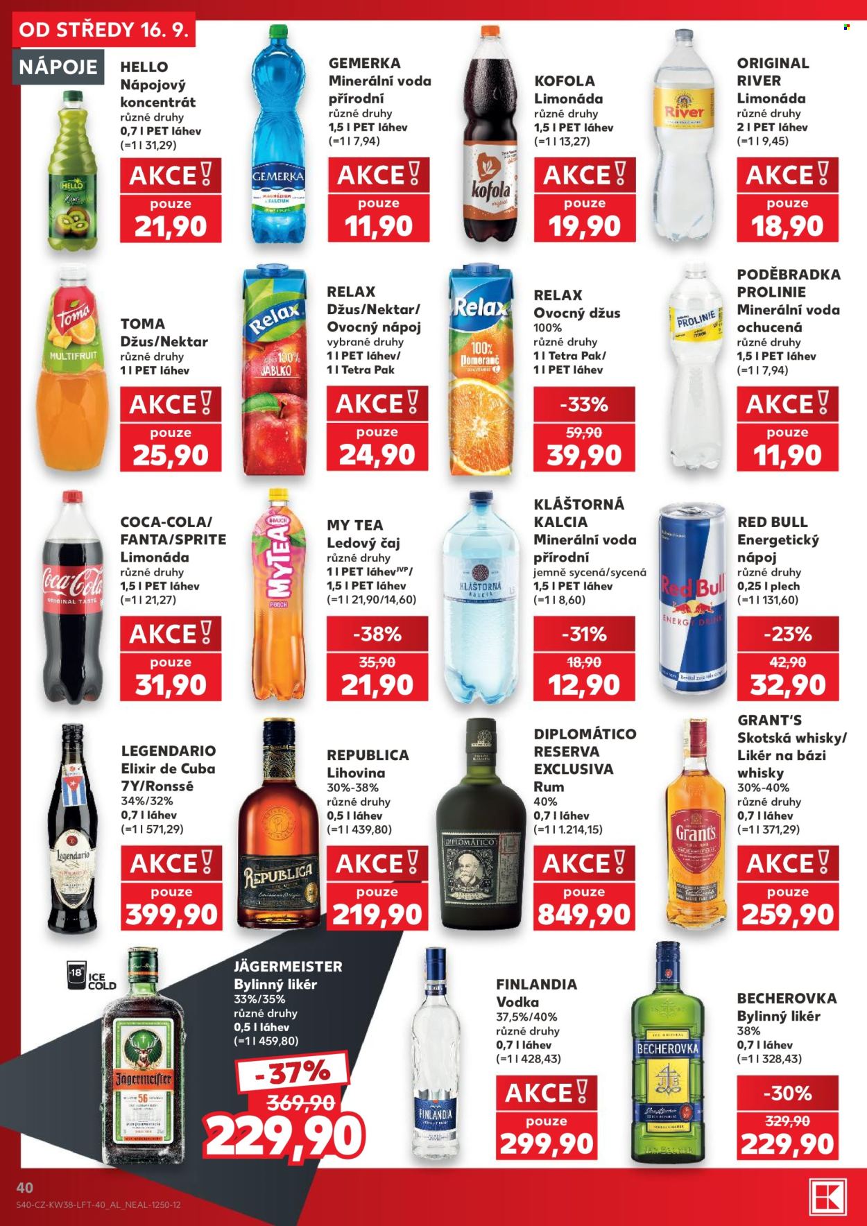 Leták Kaufland - 16. 9. 2026 - 22. 9. 2026. Strana 40