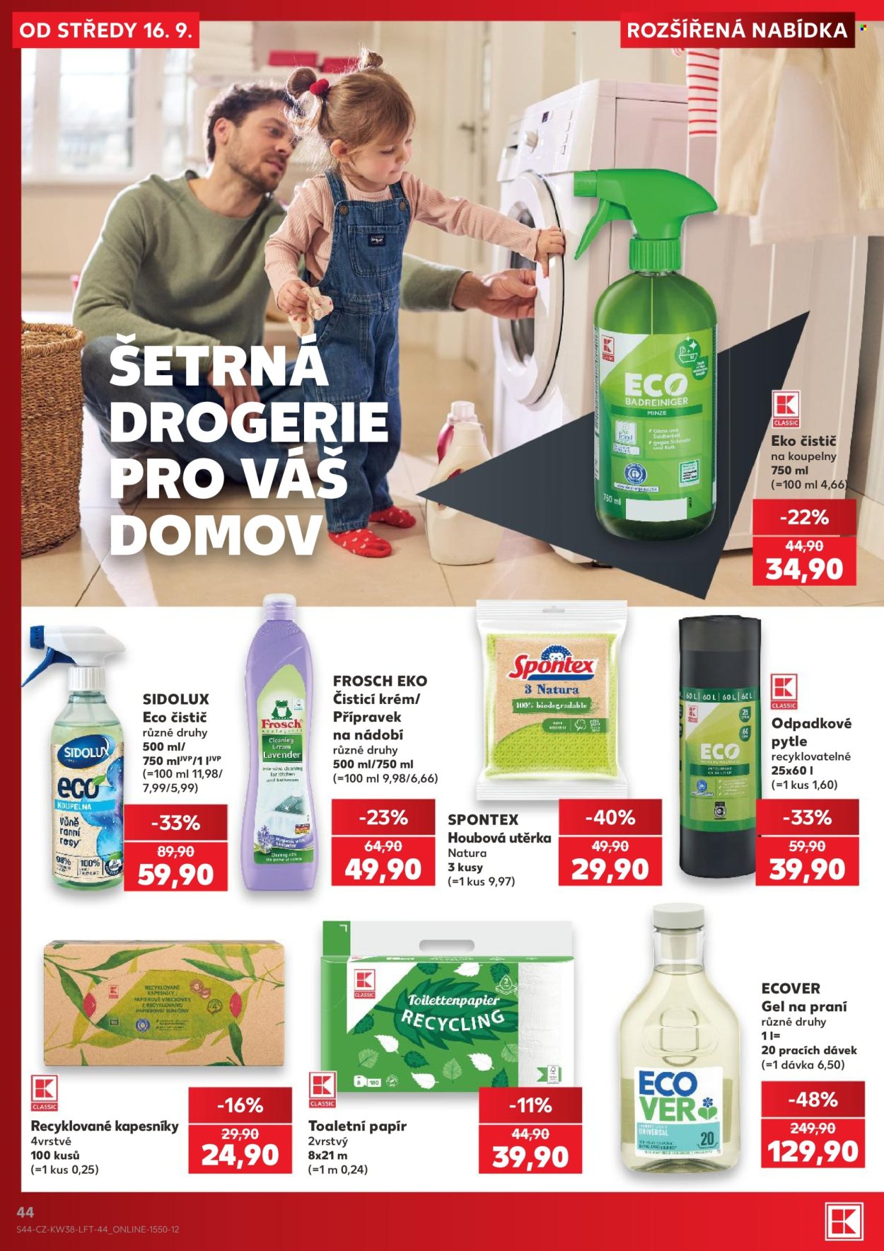 Leták Kaufland - 16. 9. 2026 - 22. 9. 2026. Strana 44