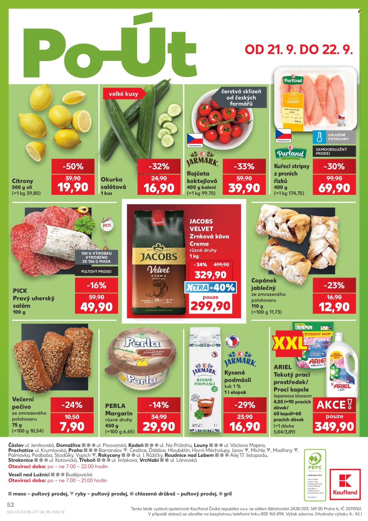 Leták Kaufland - 16. 9. 2026 - 22. 9. 2026. Strana 52