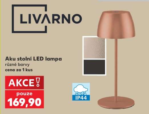Aku stolní LED lampa