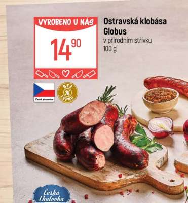 Ostravská klobása Globus