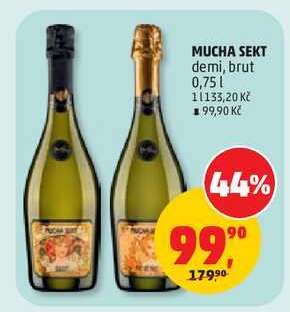 MUCHA SEKT demi, brut