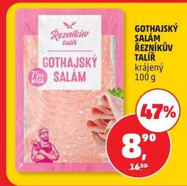 GOTHAJSKÝ SALÁM ŘEZNÍKŮV TALÍŘ