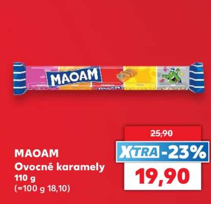 MAOAM Ovocné karamely