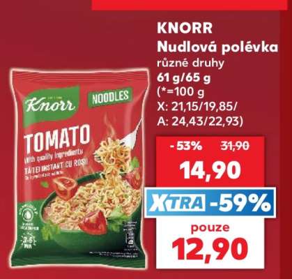 Knorr Nudlová polévka