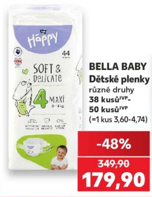 BELLA BABY Dětské plenky
