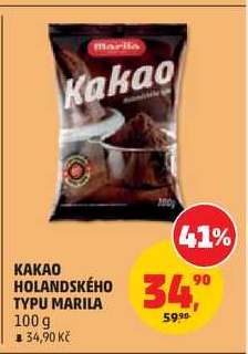 KAKAO HOLANDSKÉHO TYPU Marila